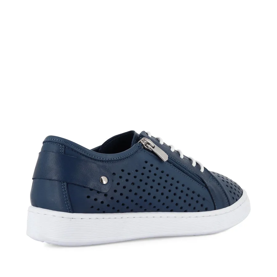 EG17 - JEANS LEATHER Recycled Synthetic Fabric Comfort Padding