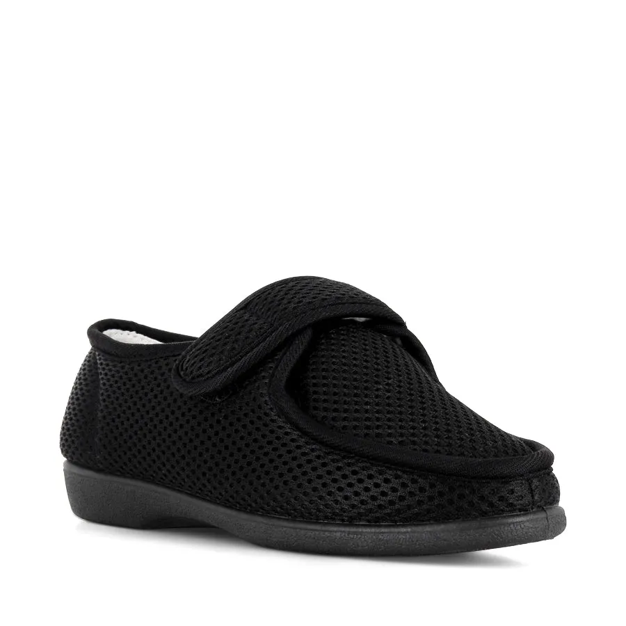 ELANDY - BLACK synthetic material Instant Comfort