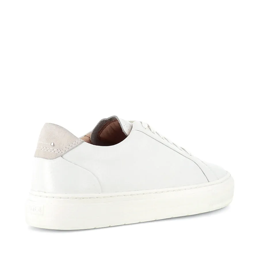 MIM IV - WHITE SUEDE LEATHER Aerated Insole Comfortable bend