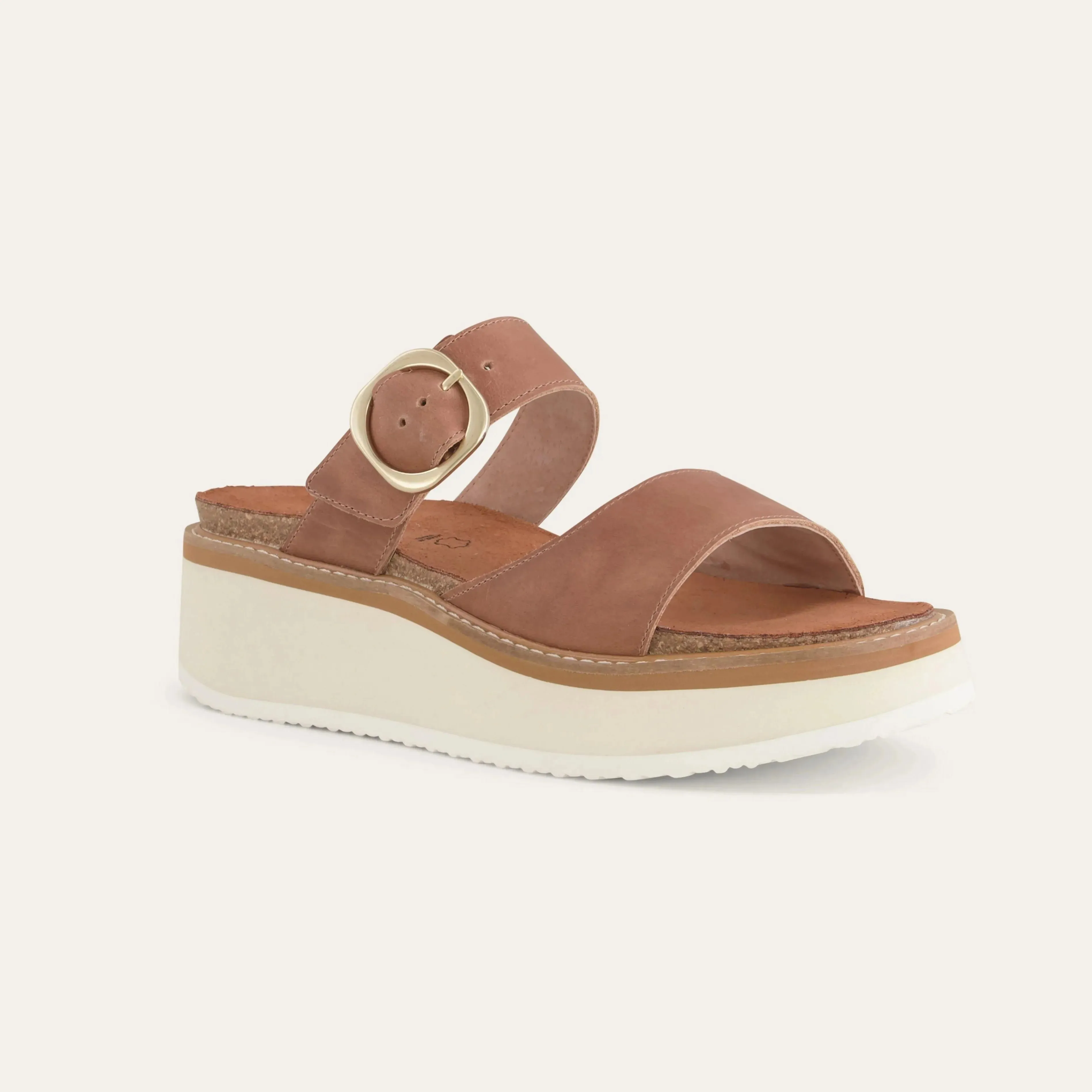 NAOT HALVAH - LATTE Year Trust synthetic leather