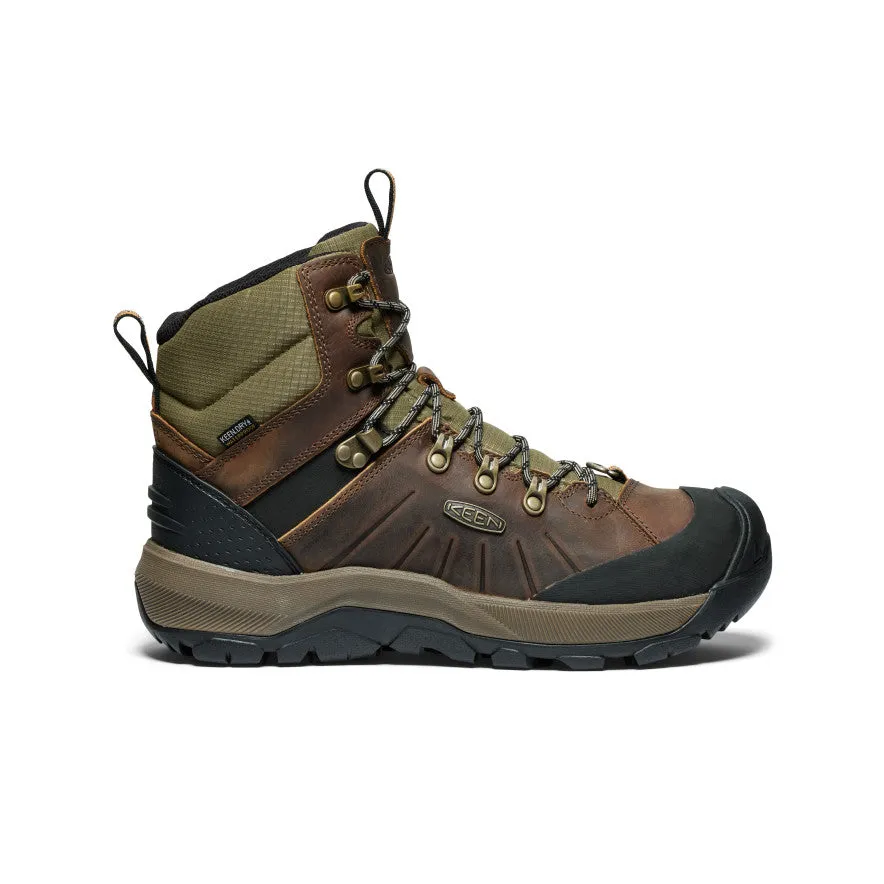 Men's Revel IV Polar Waterproof Boot  |  Bison/Orange Pepper whole - size