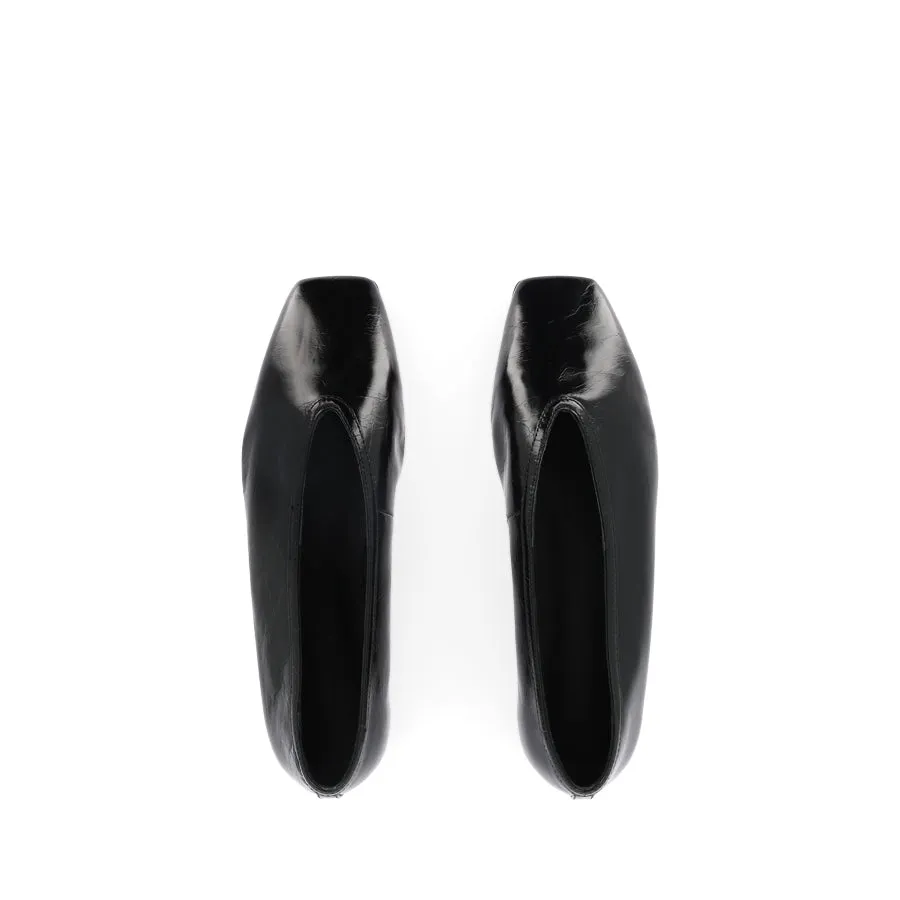 BIANCA - BLACK CRINKLE molded