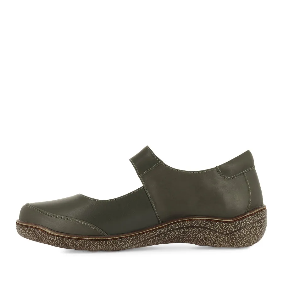 Patio Path Quiet Lane PEACH PLAIN - KHAKI STRETCH