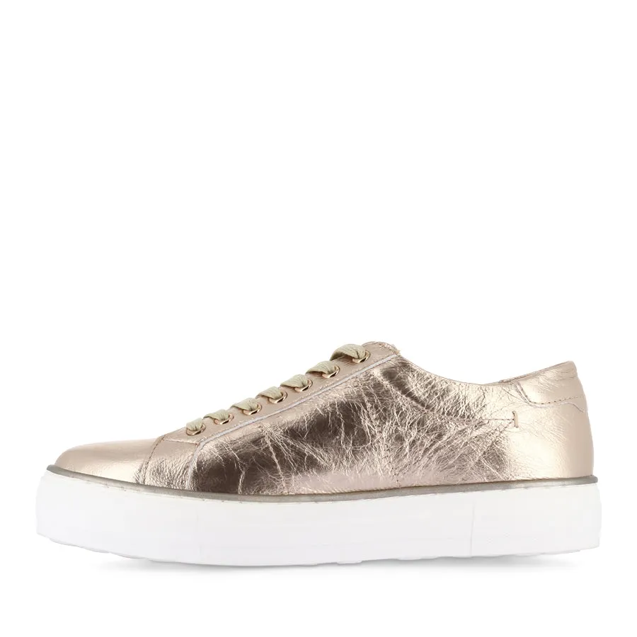 Abrasion Resistant Fabric Cushioned Step FROGGY - CHAMPAGNE LEATHER