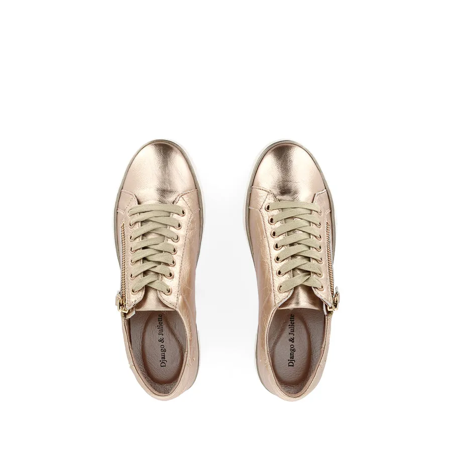 Elastic tongue FROGGY - CHAMPAGNE LEATHER