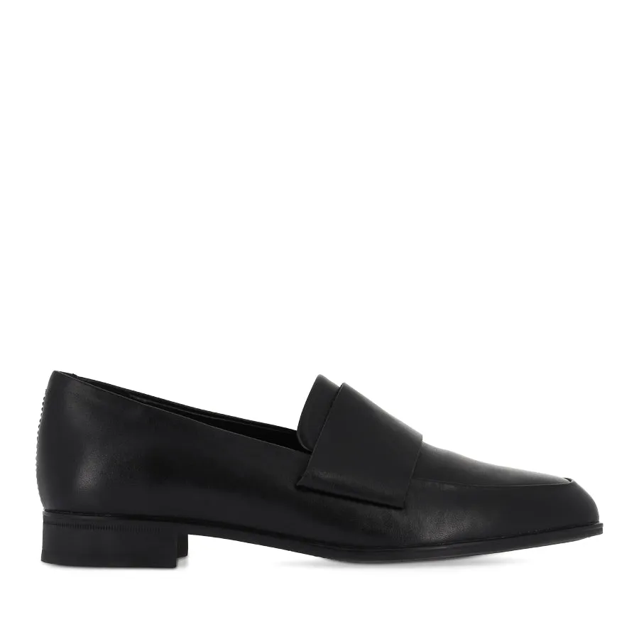 Tight Fit GABRIAN - BLACK LEATHER