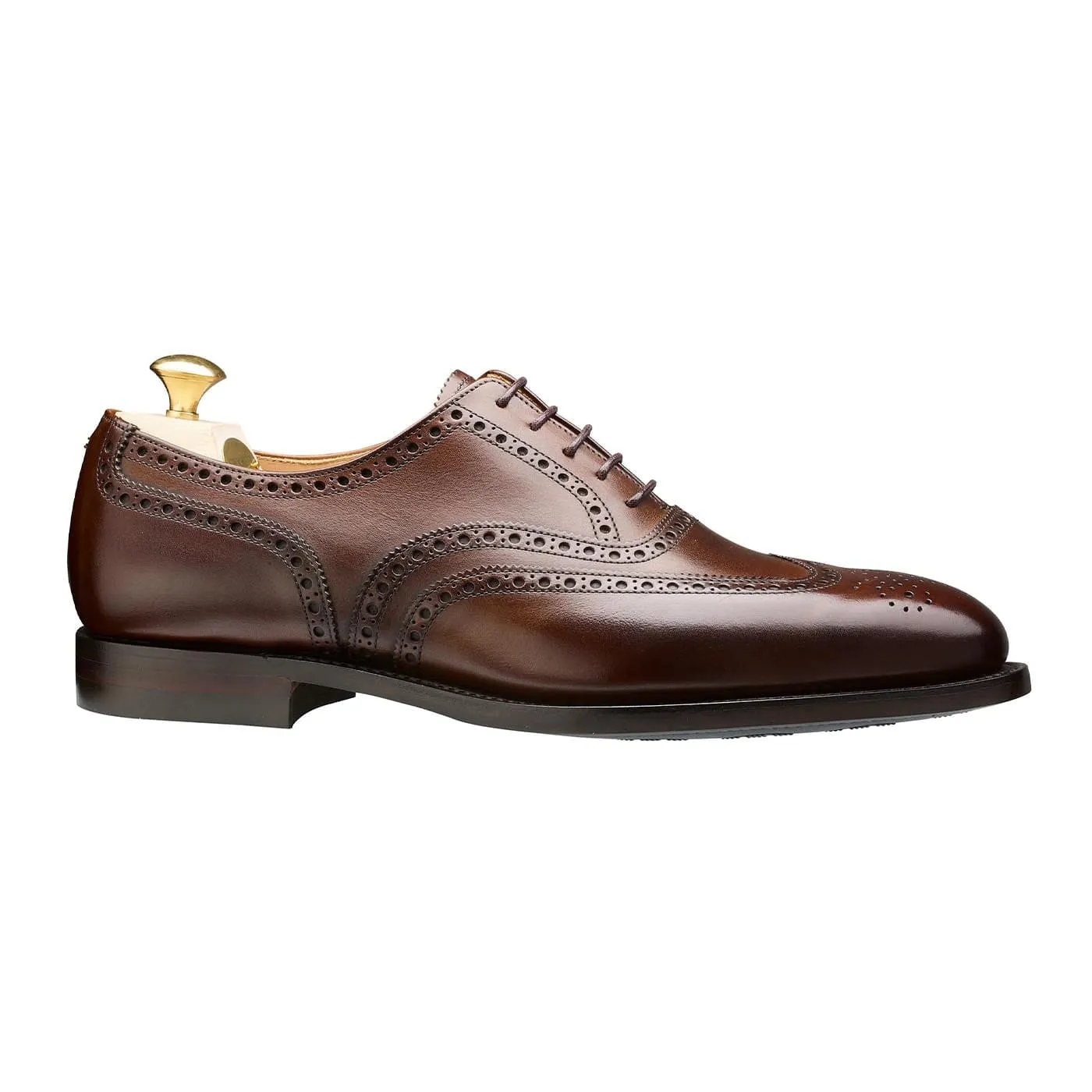 Westgate 2 Dark Brown Burnished Calf Lightweight Oxfords