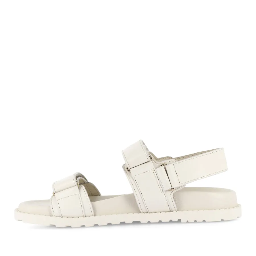 BEBE - CREAM LEATHER All-Weather Outdoor Shoes Snack Run