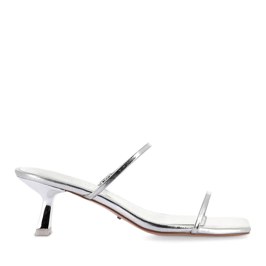Fashionable Shoes Travel Essential Shoes MAVISE - SILVER METALLIC