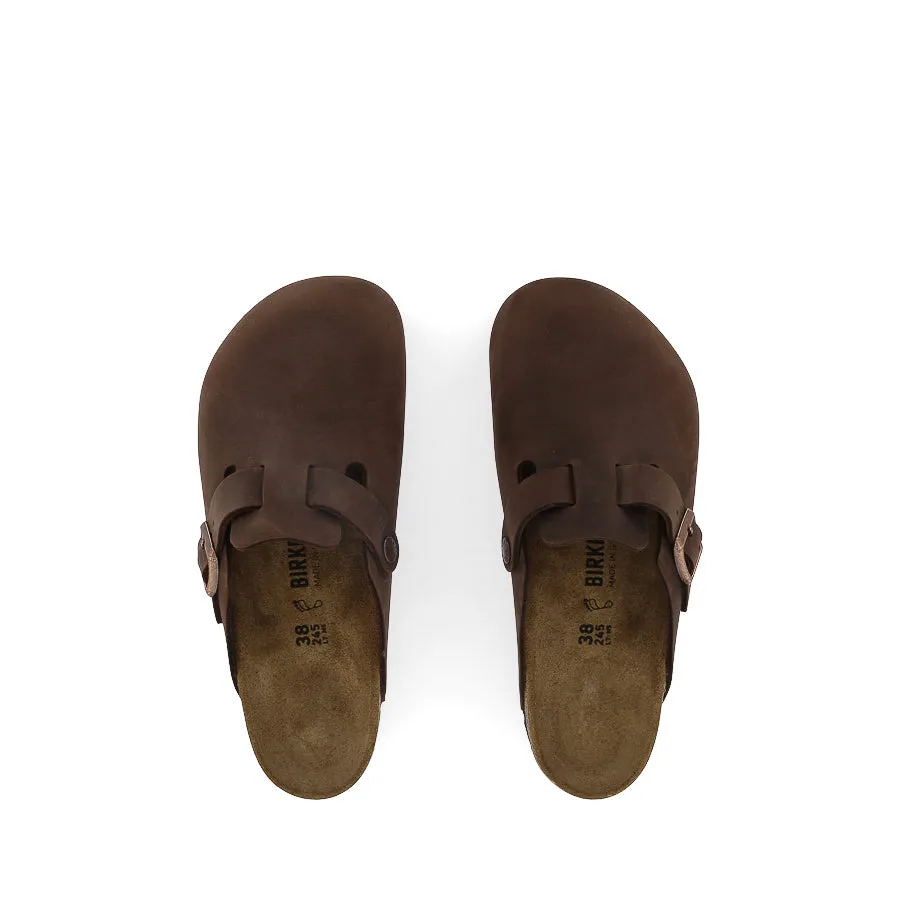 Unique Features BOSTON NATURAL LEATHER - HABANA