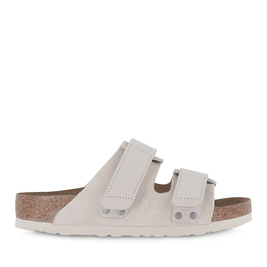 UJI - ANTIQUE WHITE SUEDE/NUBUCK LEATHER Cozy Choice