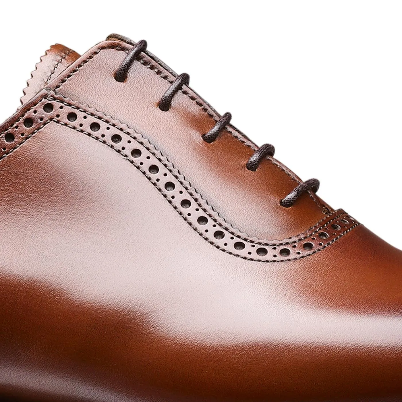 simple design Stitched Oxfords Albany 4 Ivywood Antique Calf