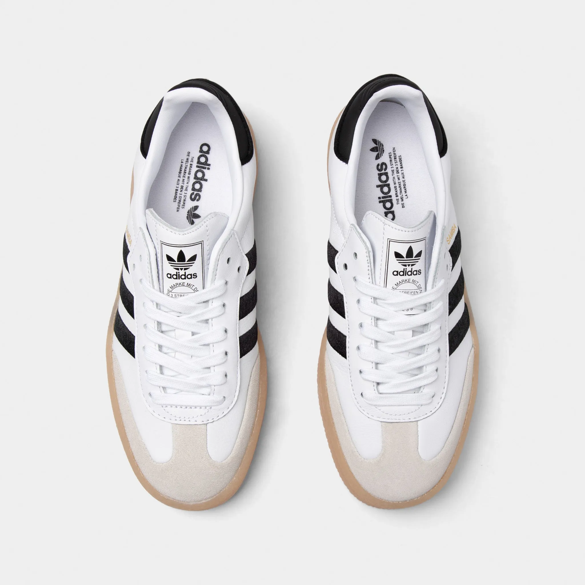 Lightweight EVA Foam Elastic adidas Originals Women's Sambae Footwear White / Core Black
