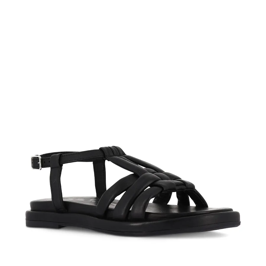 ALAYA A-3302 - BLACK LEATHER Supportive And Stylish Lounge Mood