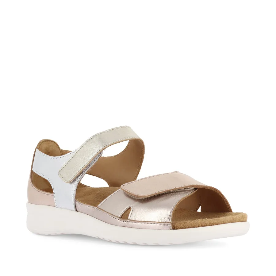 All-Day Wear On-the-Go Fit BRONN XW - METALLIC MULTI LEATHER