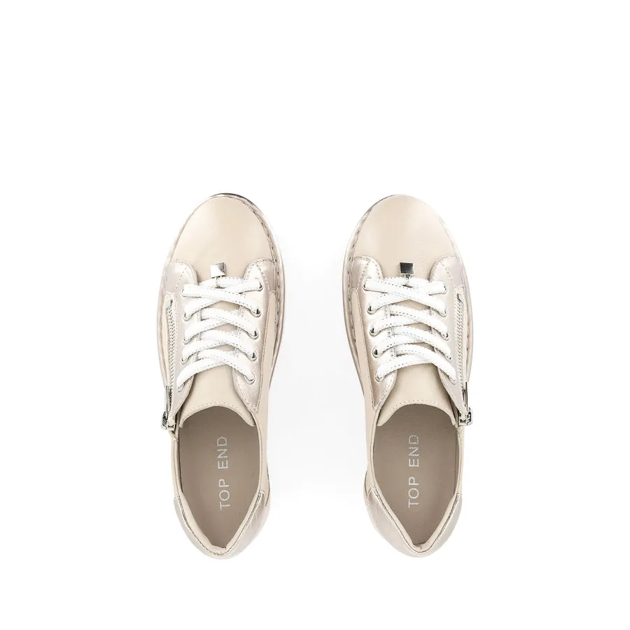 ELOS - VANILLA PLATINO LEATHER High Fit