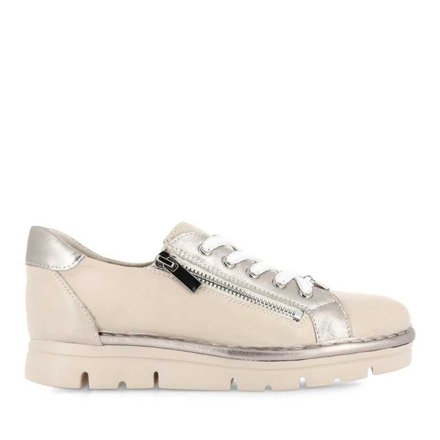 Kick Style ELOS - VANILLA PLATINO LEATHER