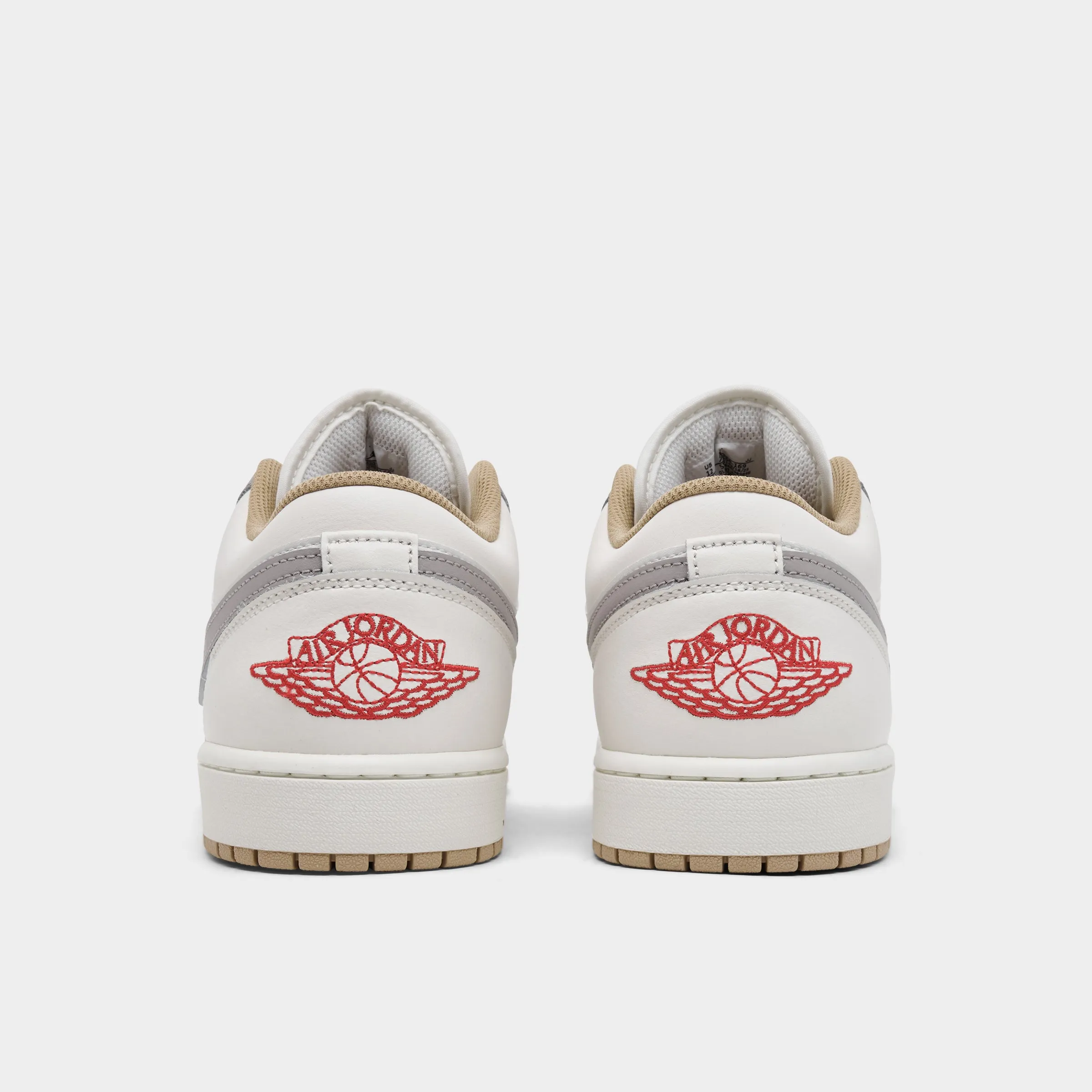 Jordan 1 Low Sail/Fire Red-College Grey High Jump Grounded Foot Chassis