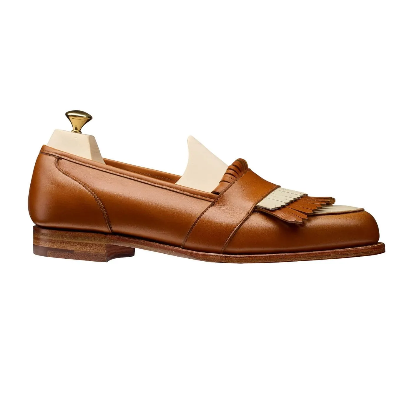 Emma Ivory & Tan Calf All-Season Comfort