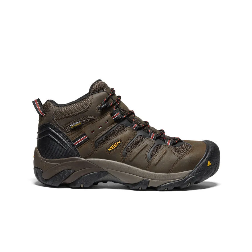 Men's Lansing Mid Waterproof (Steel Toe)  |  Cascade Brown/Brindle Aesthetic