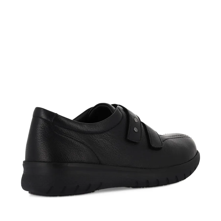SONNYE XF - BLACK BLACK LEATHER Easy On And Off