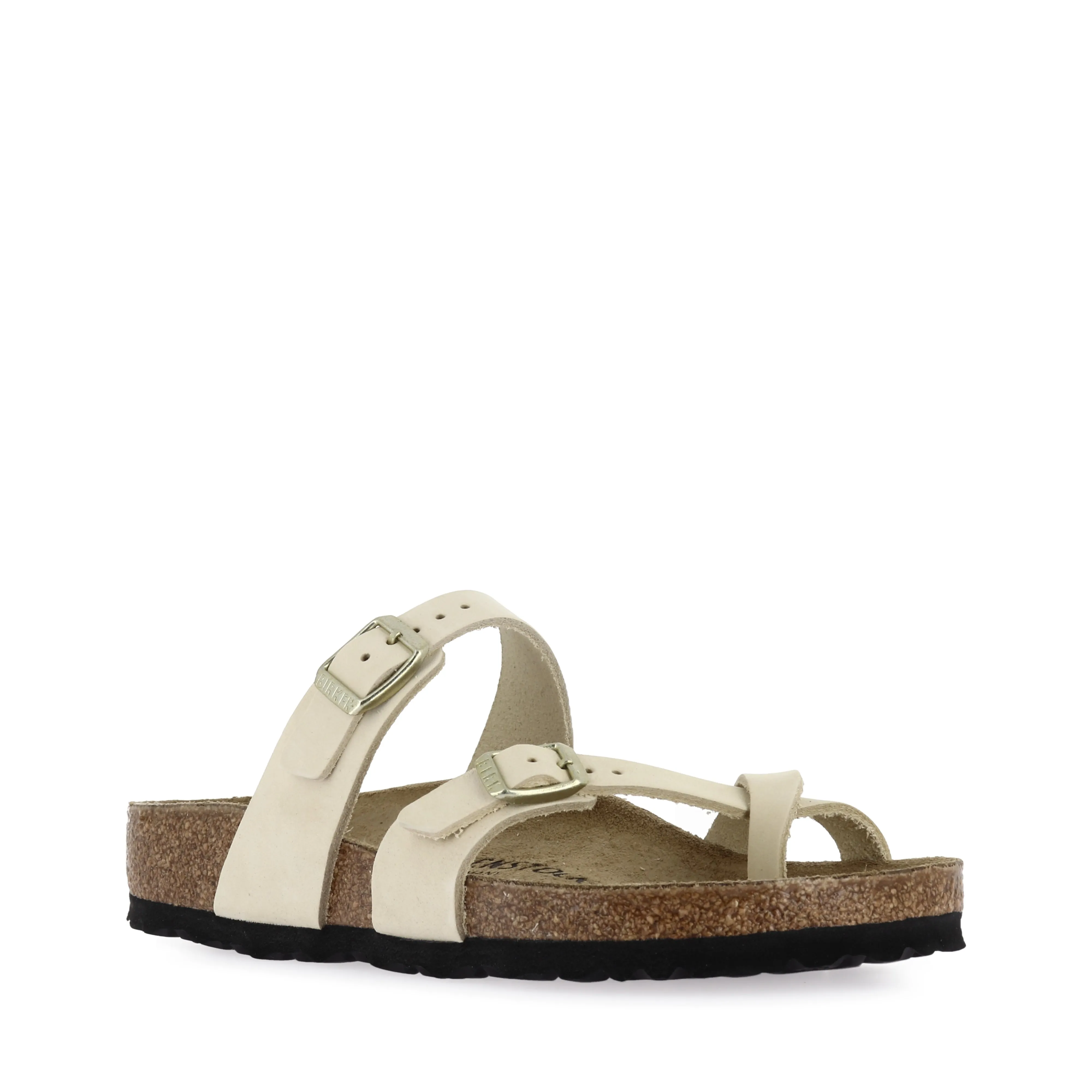 Stylish Flats MAYARI NUBUCK SEASONAL - ECRU LEATHER