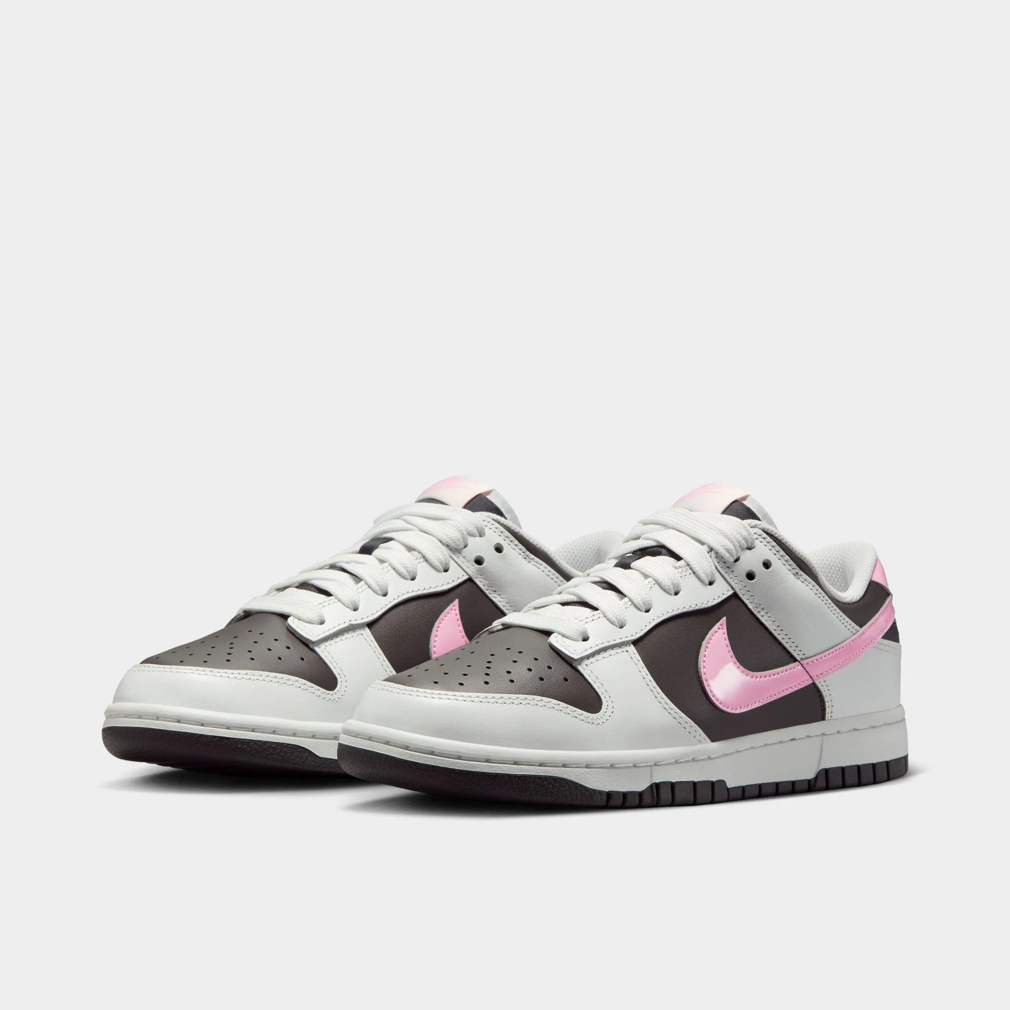 Nike Women's Dunk Low Summit White / Pink Foam - Medium Ash Breathable Ease All Day Comfort Padding