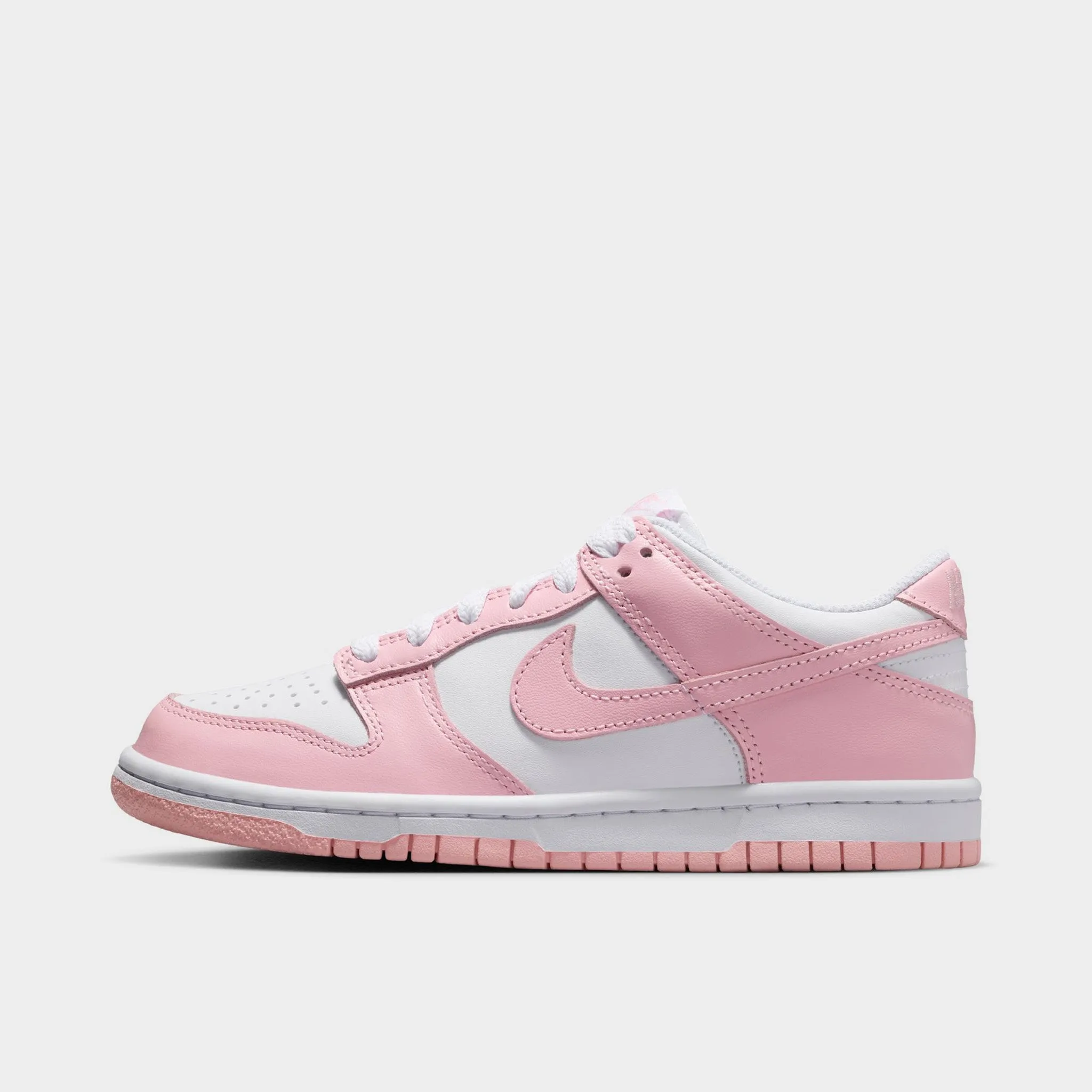 Maximum Agility Nike Dunk Low GS White / Medium Soft Pink - White