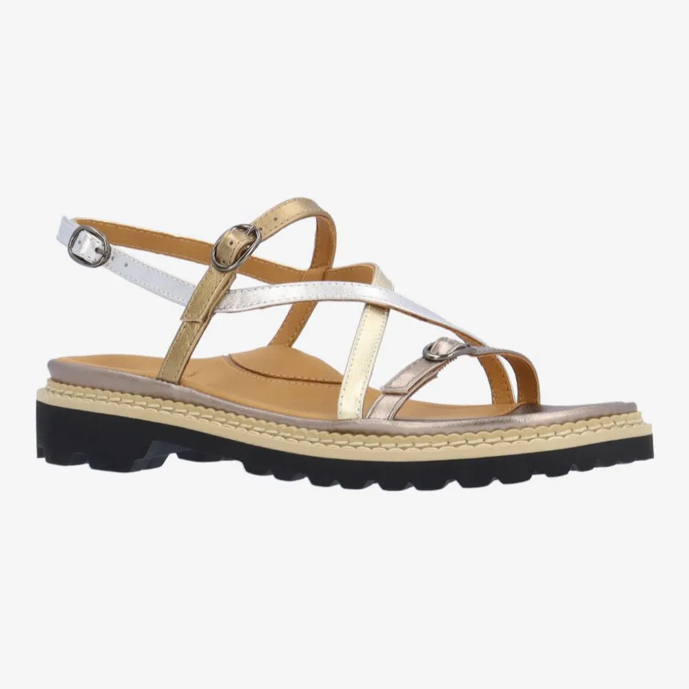 L'AMOUR DES PIEDS DANILO - METALLIC Mesh Upper