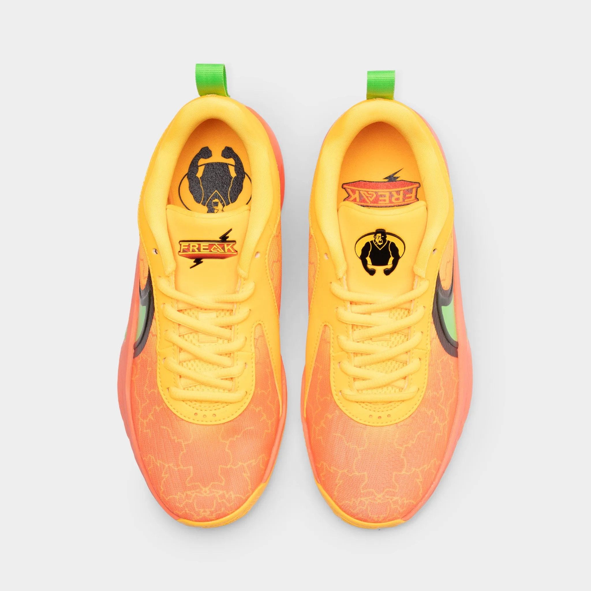 Nike Giannis Freak 6 GS Light Wild Mango / Action Green - Black Dynamic Comfort