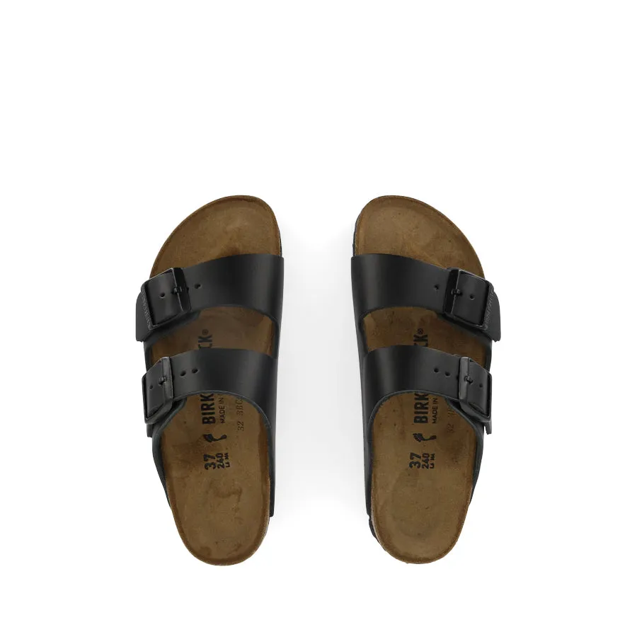 ARIZONA NARROW - BLACK LEATHER Sandal Craftsmanship