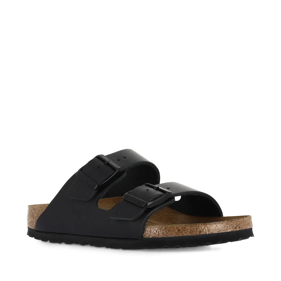 ARIZONA NARROW - BLACK LEATHER Sandal Add Ons