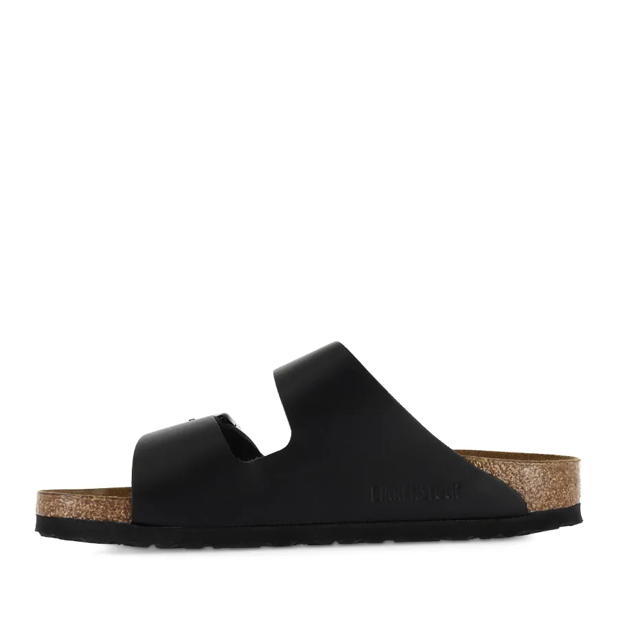 Suede ARIZONA NARROW - BLACK LEATHER