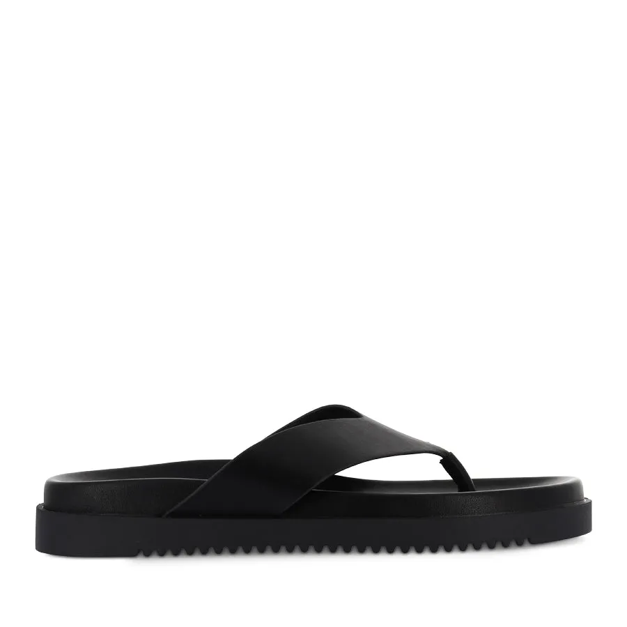 AILA - BLACK Functional Walking Shoes Soft Material