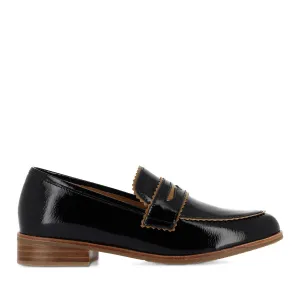 Clear Pace LASTARR - BLACK PATENT TAN LEATHER