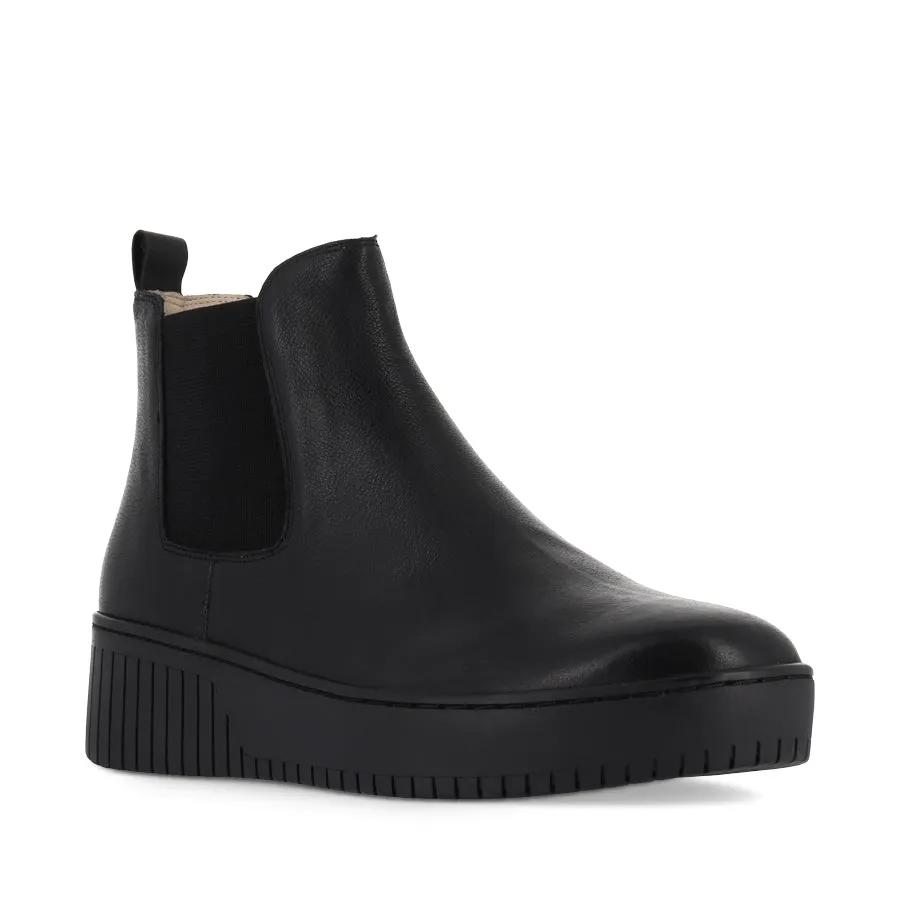 Stylish Appeal Indoor Use KISSYE - BLACK LEATHER