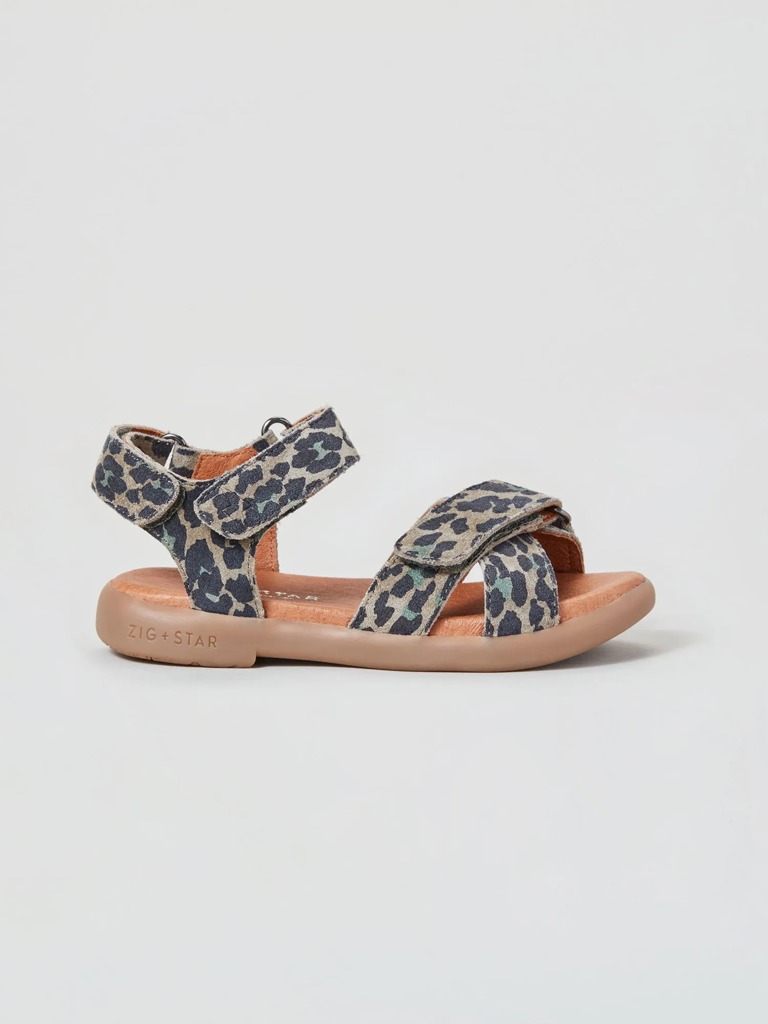 Daily Flex Rae Infant Cross-Strap Sandal Khaki Camo Animal