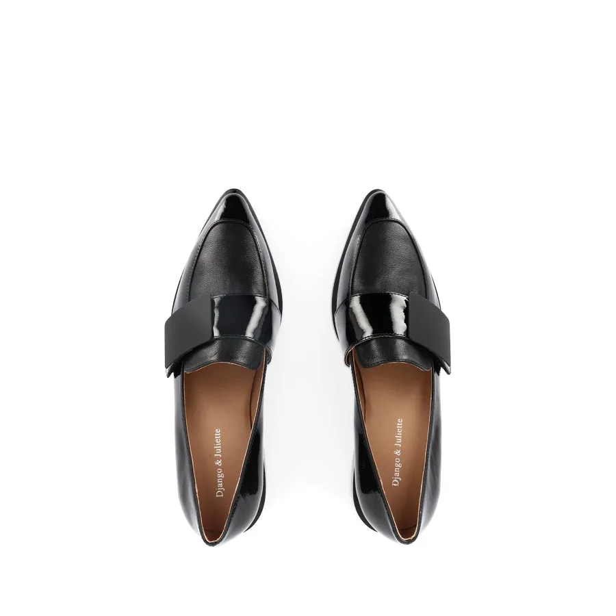 Step Even Versatile ERING - BLACK BLACK PATENT LEATHER