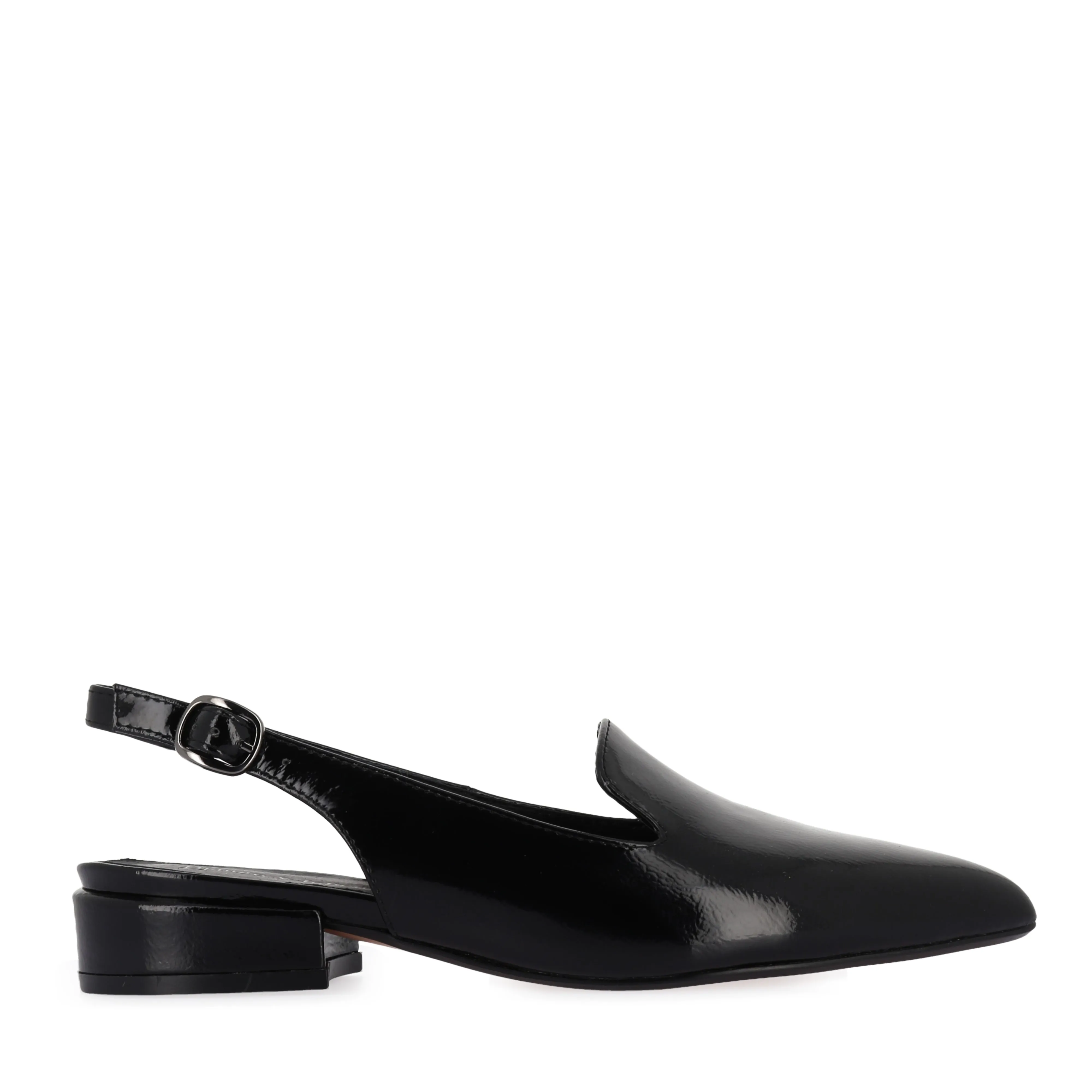 EROLS - BLACK PATENT LEATHER Versatile Slip-Ons