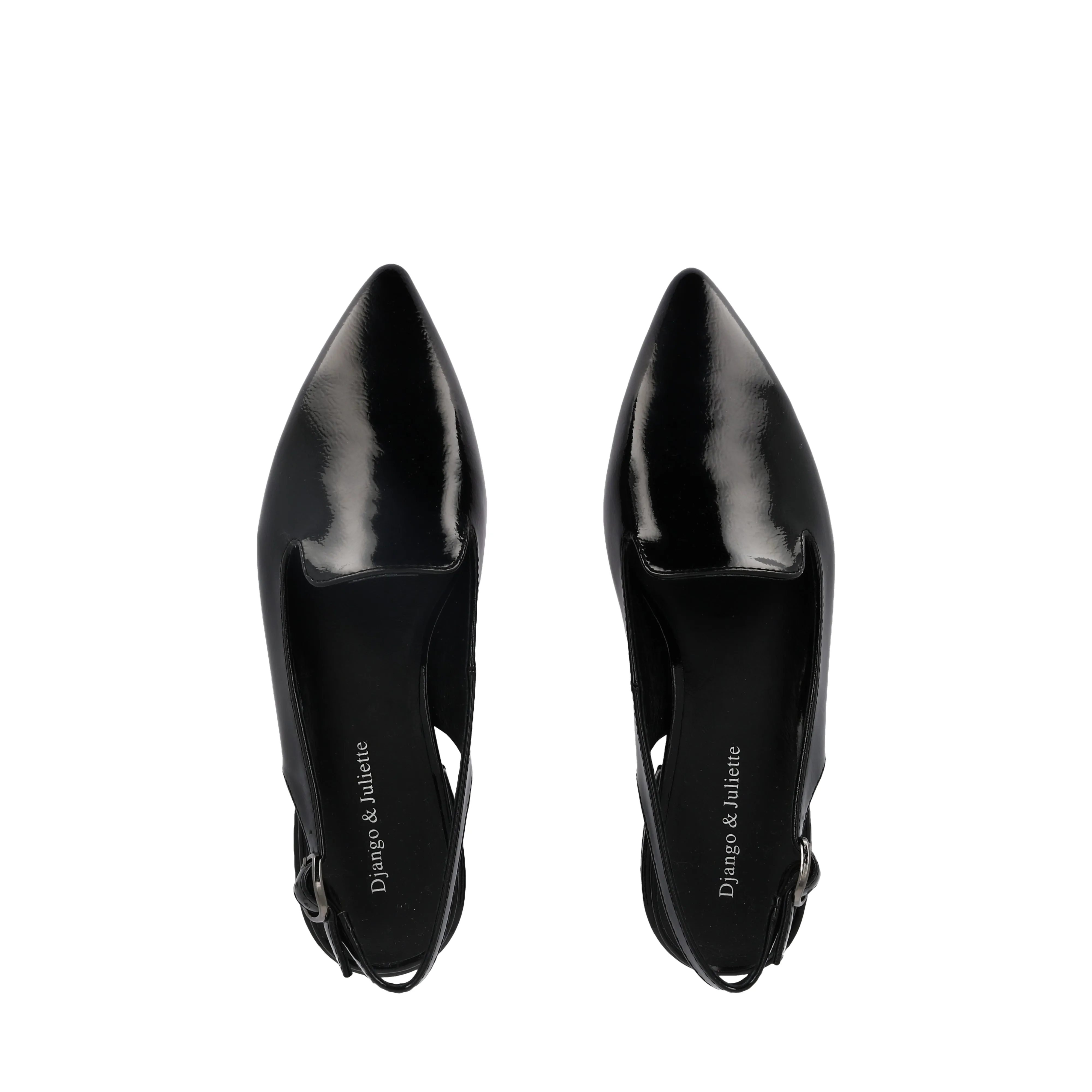 EROLS - BLACK PATENT LEATHER Bright Lane Power Step