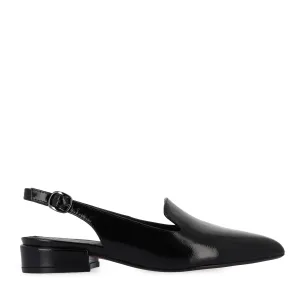 EROLS - BLACK PATENT LEATHER Versatile Slip-Ons