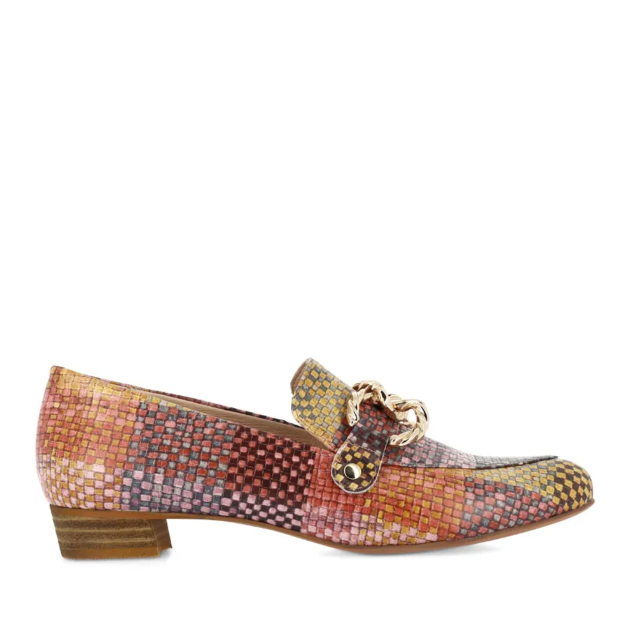 Reliable Comfort Metal Accents ESBEN - AUTUMN MULTI LEATHER