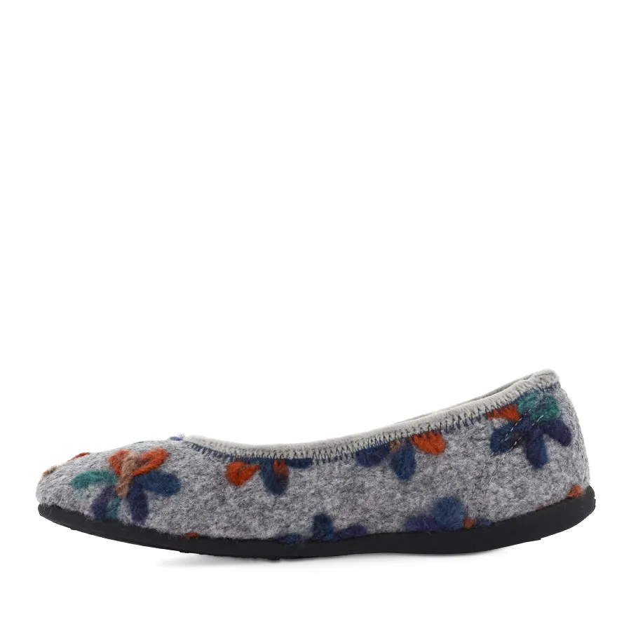 Anti   Odor Quick Travel Fit ESPERA - LIGHT GREY EMBROIDERY