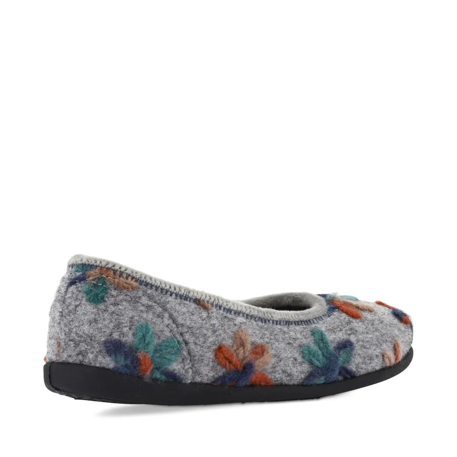 Casual Wear Unique Features ESPERA - LIGHT GREY EMBROIDERY