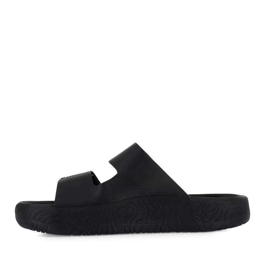 Flat Base ETNA - BLACK LEATHER