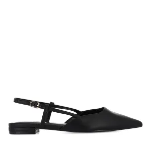 IVER - BLACK Light Sole Fashionable Flats Shoes
