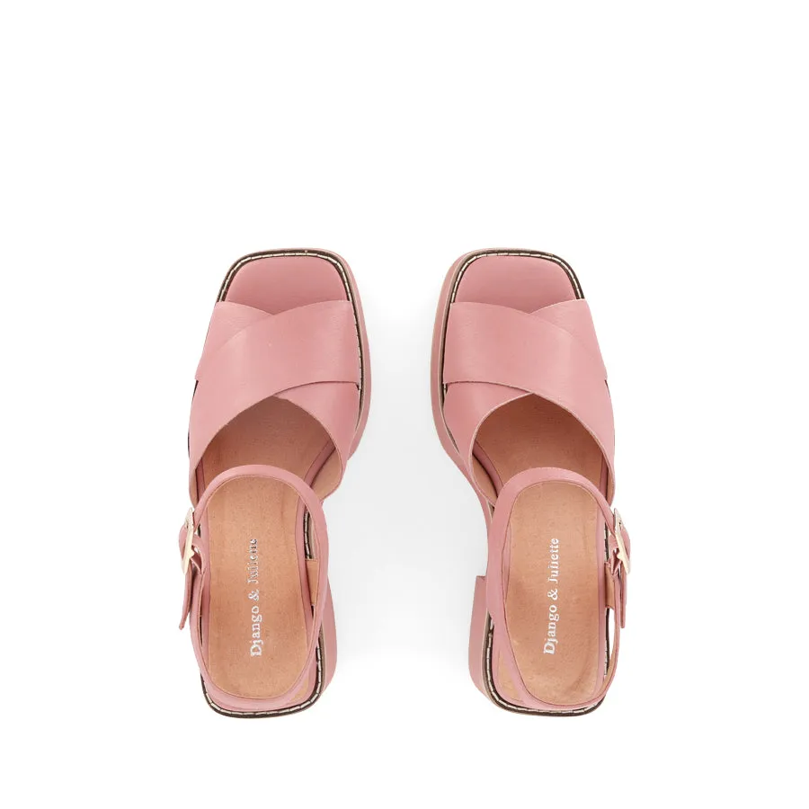 Flexible Drink Night JEMI - PRETTY PINK LEATHER