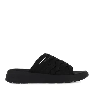 Beachside Footwear ZUMA - BLACK/BLACK POLYESTER