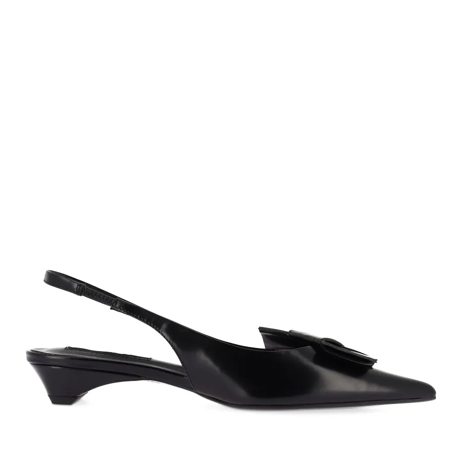 ELIJAH - BLACK HI SHINE Easy Care Footwear Moisture wicking