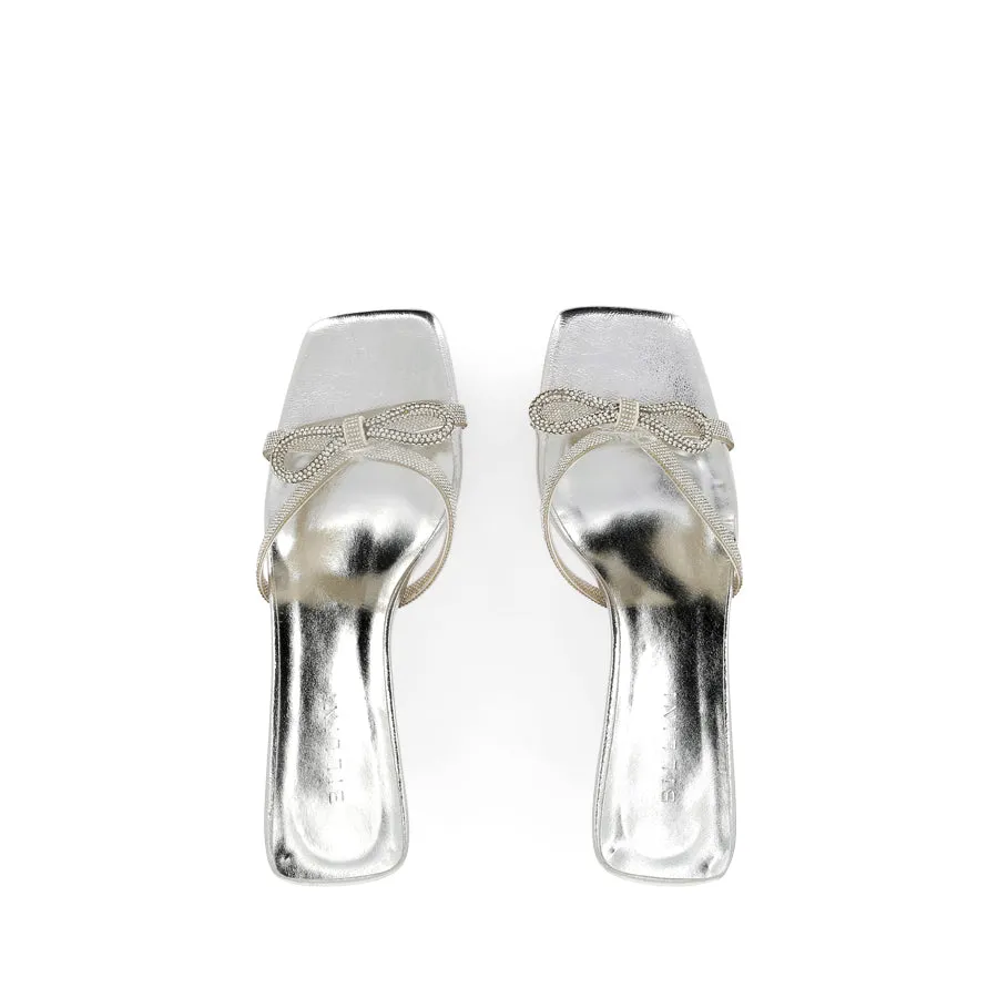 Perfect Walk FABIA - SILVER METALLIC-DIAMANTE